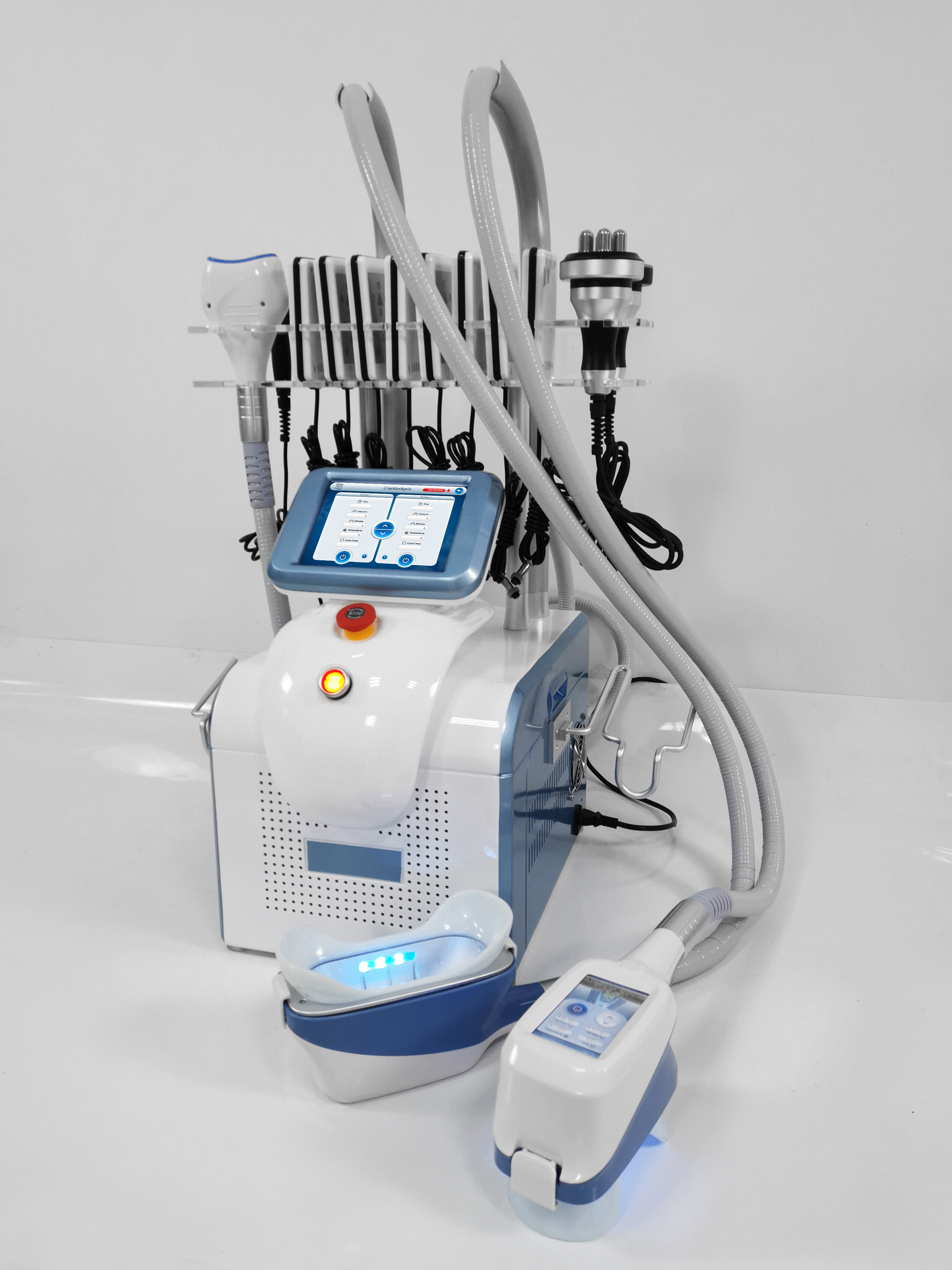 Портативная крутая технология кавитации Cryolipolysis rf машина для замораживания жира Coolsculption двойной подбородок 360 замороженная чашка с 3 крио ручкой