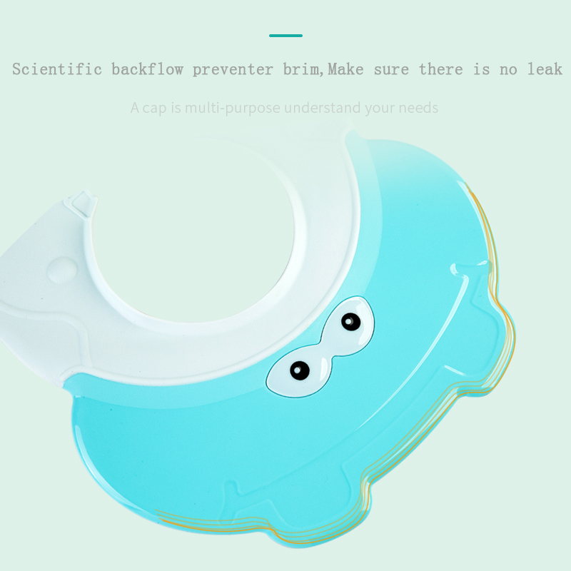 Best Selling Adjustable Custom Baby Shower Hat Toddler Kids Shampoo cup Bathing Shower Cups