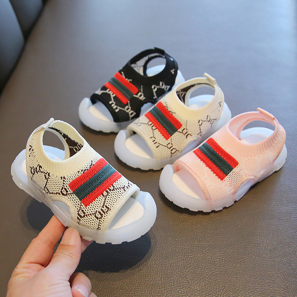 2021 New Summer Kids Shoes Toddler Boy Girls Beach Slipper Baby Sandals
