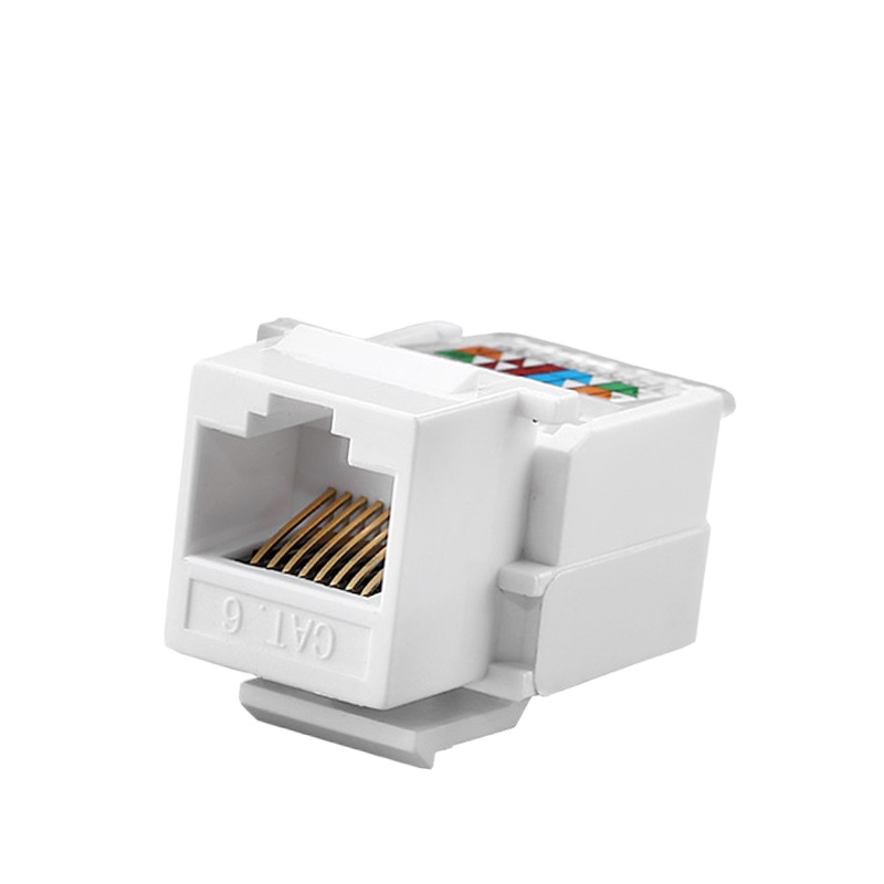 Cat6 UTP безинструментальный разъем RJ45 Keystone Jack
