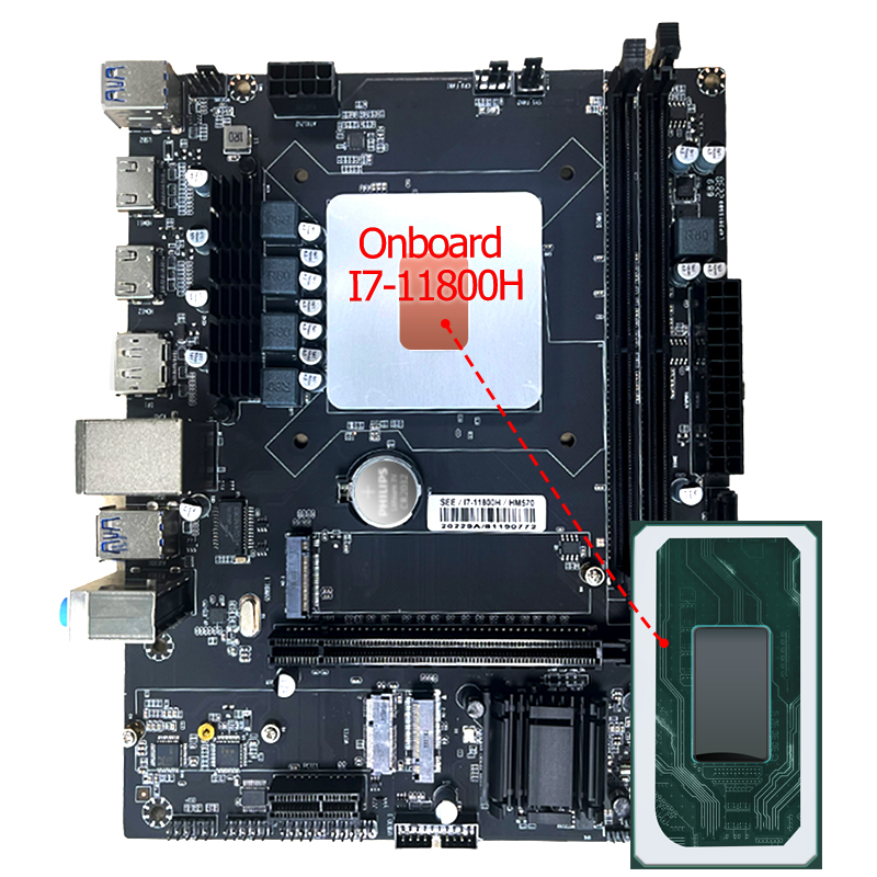 Сделано в Китае, прямые продажи, высокое качество DRR4 Max 64 Гб I7-11800H материнская плата игрового комбо процессор с процессором для настольных ПК