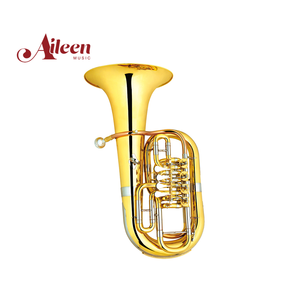 4 клапана Золотой Лак Bb ключ Euphonium (EU9540)