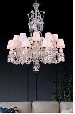 The Dazzling Crystal Transparent Light Is Suitable For The Room Decoration