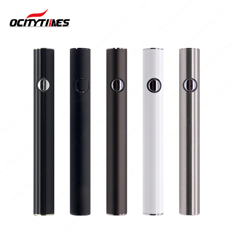 Ocitytimes 510 КБР испаритель 380 мАч vape батарея для полного керамического КБР картриджа
