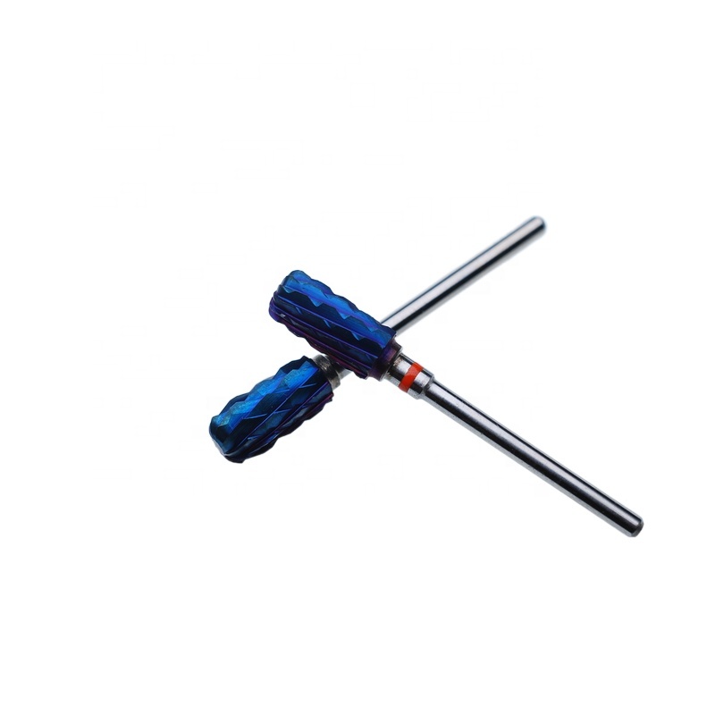 Nano Blue functional coating Japan tungsten carbide Nail dust Proof drill bits