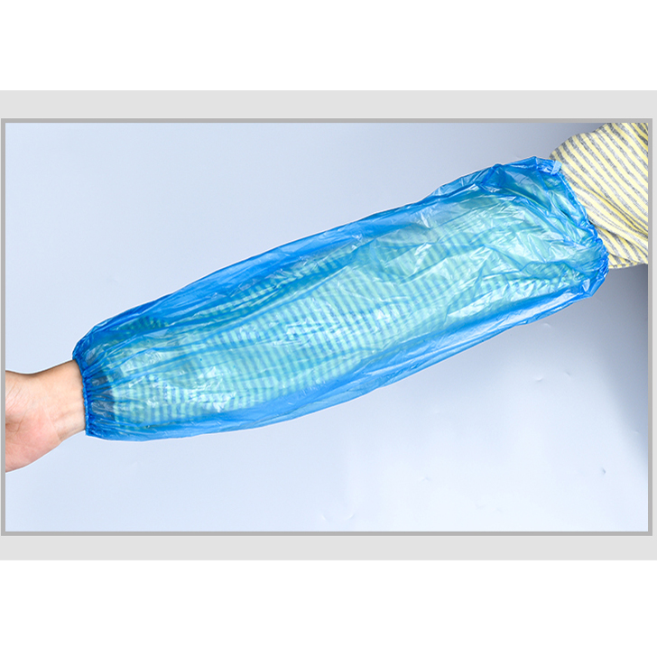 Disposable waterproof plastic arm sleeve cover virgin material HDPE/LDPE