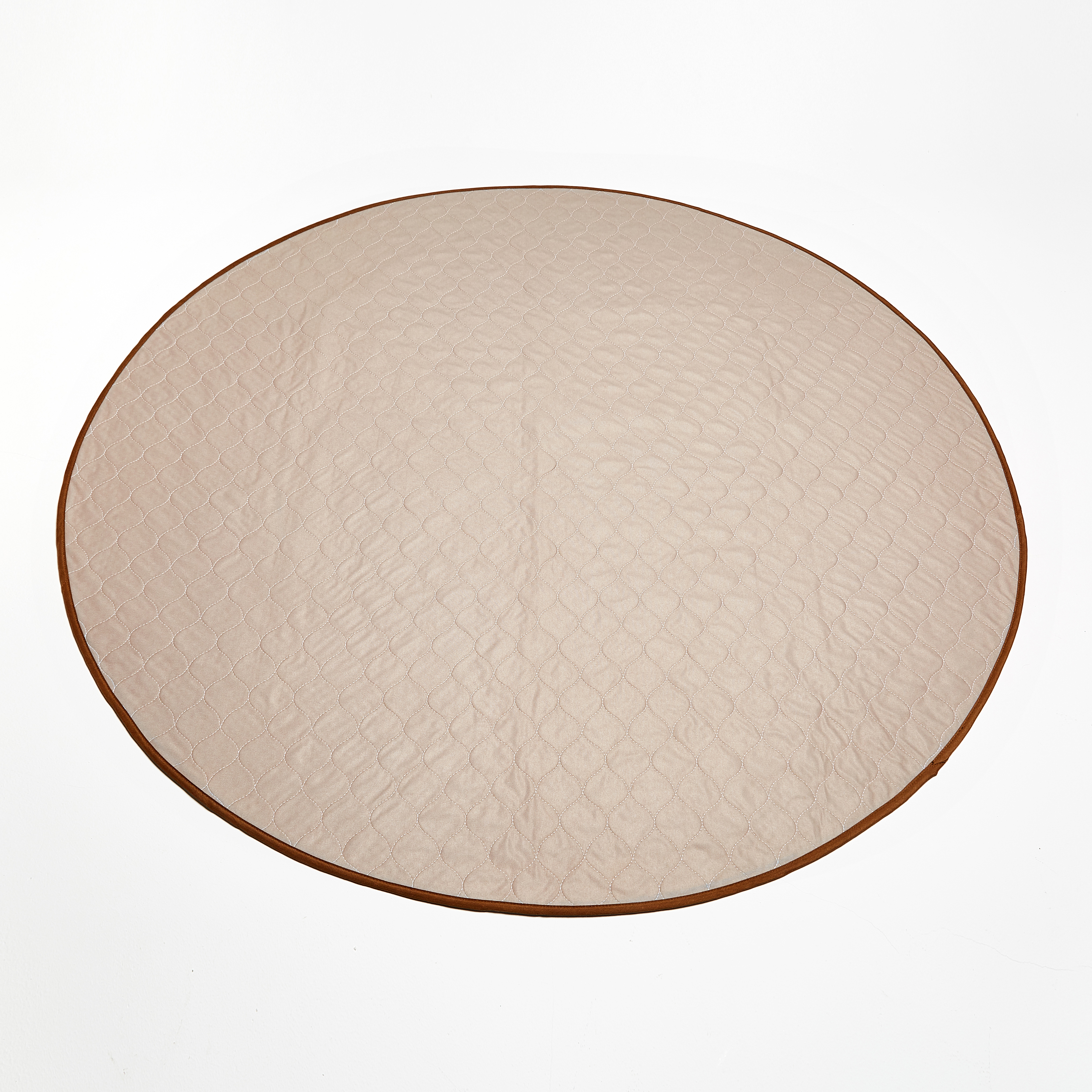 Round Washable Reusable Waterproof Pet Pad for Training, Travelling And whelp
