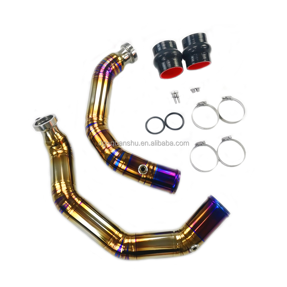 F80 F82 M3 M4 F87 M2C Charge PIpe for BMW S55 Engine Titanium Charge Pipe