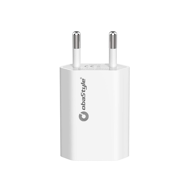 Пользовательское Oem Odm обслуживание Obastyle Abs белое Usb зарядное устройство для путешествий