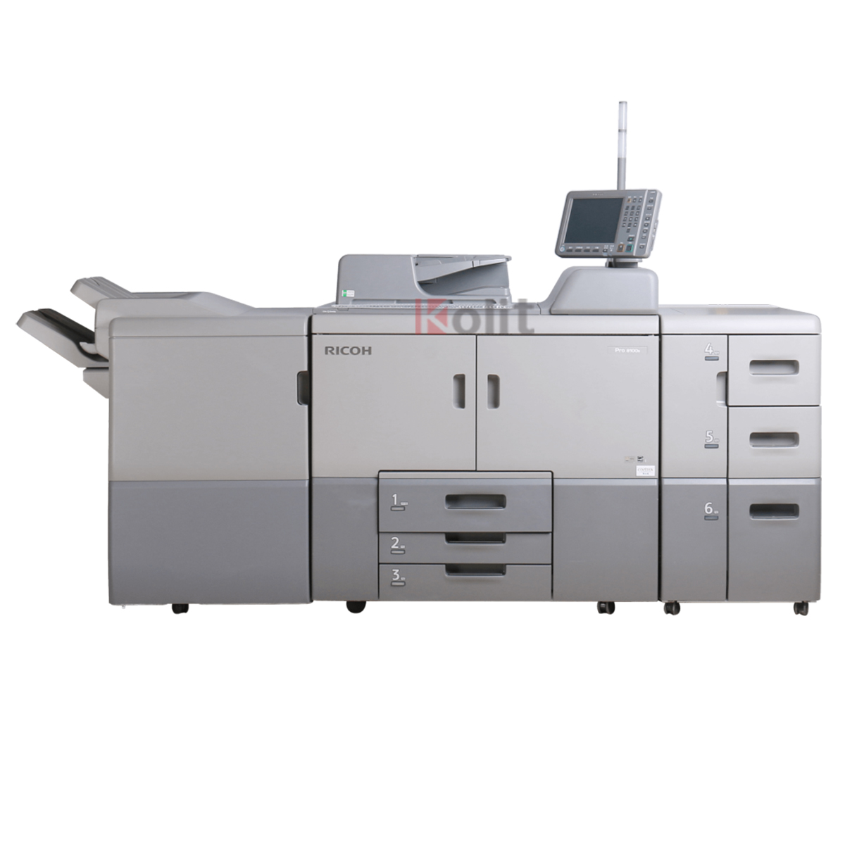 Factory Price Well Remanufactured Monochrome printer scanner copier Pro 8100 B&W Photocopier machine For Ricoh Pro 8110