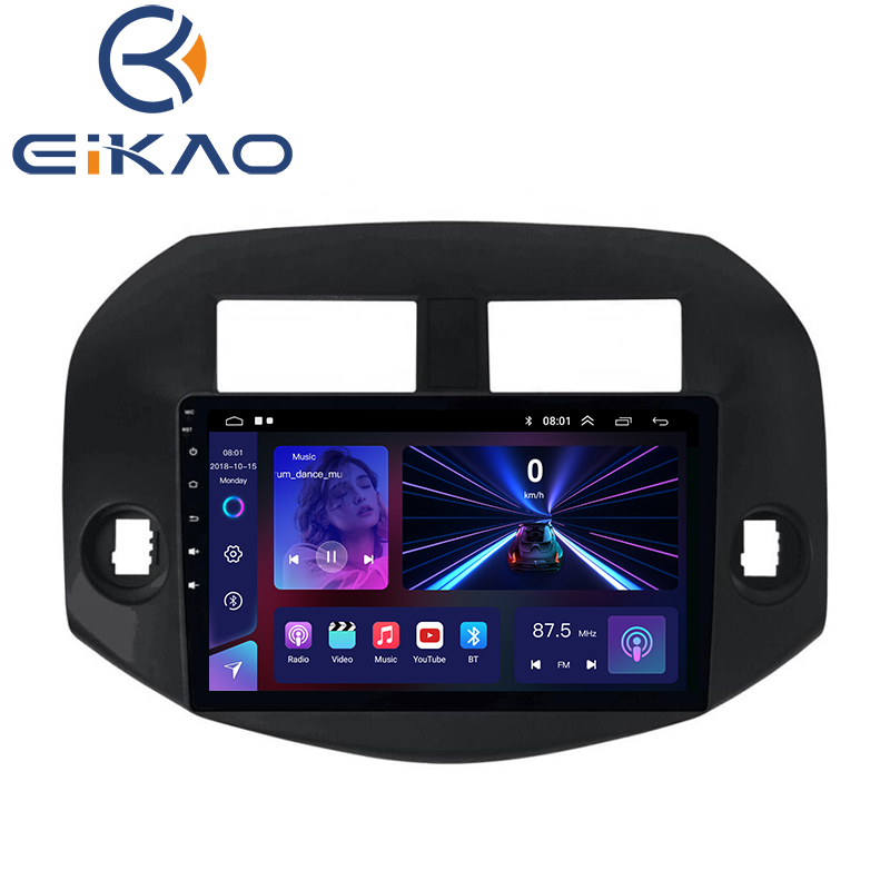9 Inch Double Din Car Radio Fascia Damage-free Special Kit Car DVD Player Accessories For Toyota RAV4 2007-2011