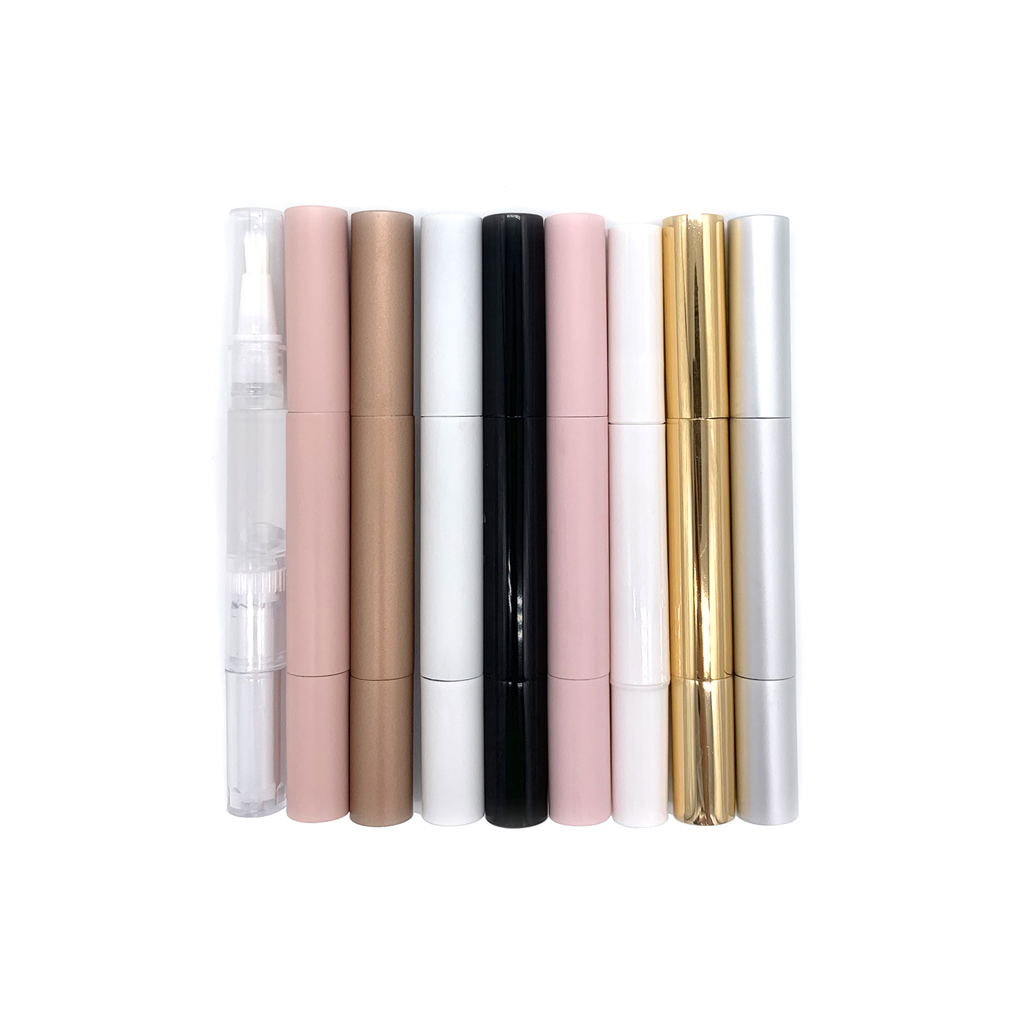 Customized Logo &Flavor Matt Aluminum White Teeth Whitening Pen