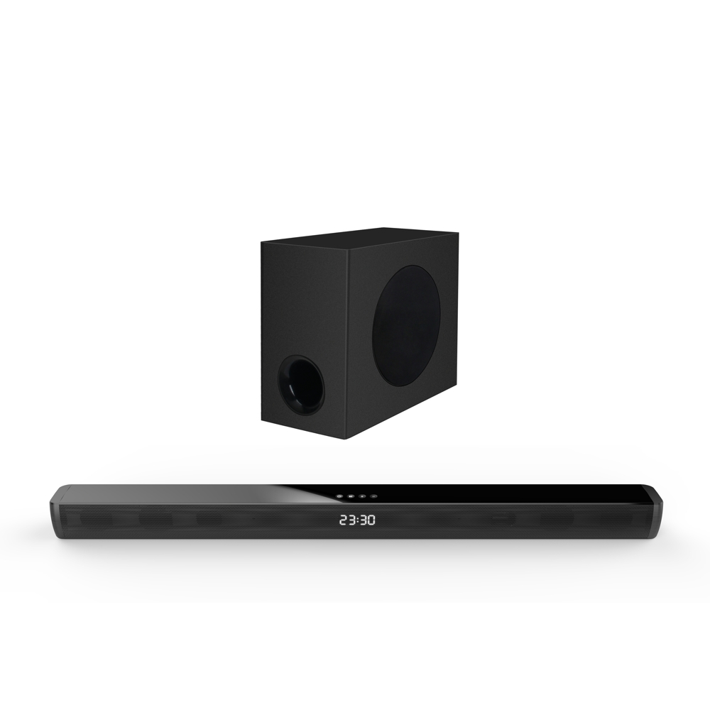 Проводная и беспроводная звуковая панель Samtronic 120W с сабвуфером bt TV Soundbar Система домашнего кинотеатра
