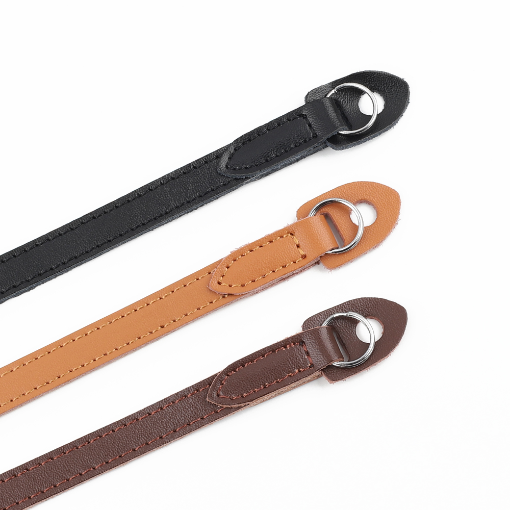 Simple Genuine Leather Camera Accessories Strap Vintage DSLR Camera Shoulder Strap For Digital Camera