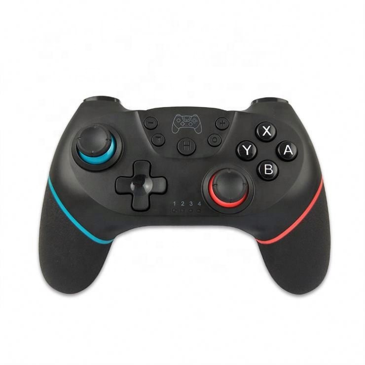 Беспроводной геймпад для Nintendo Switch Pro NS-Switch Pro, игровой джойстик с синими зубьями, контроллер для консоли Switch с рукояткой 6 осей