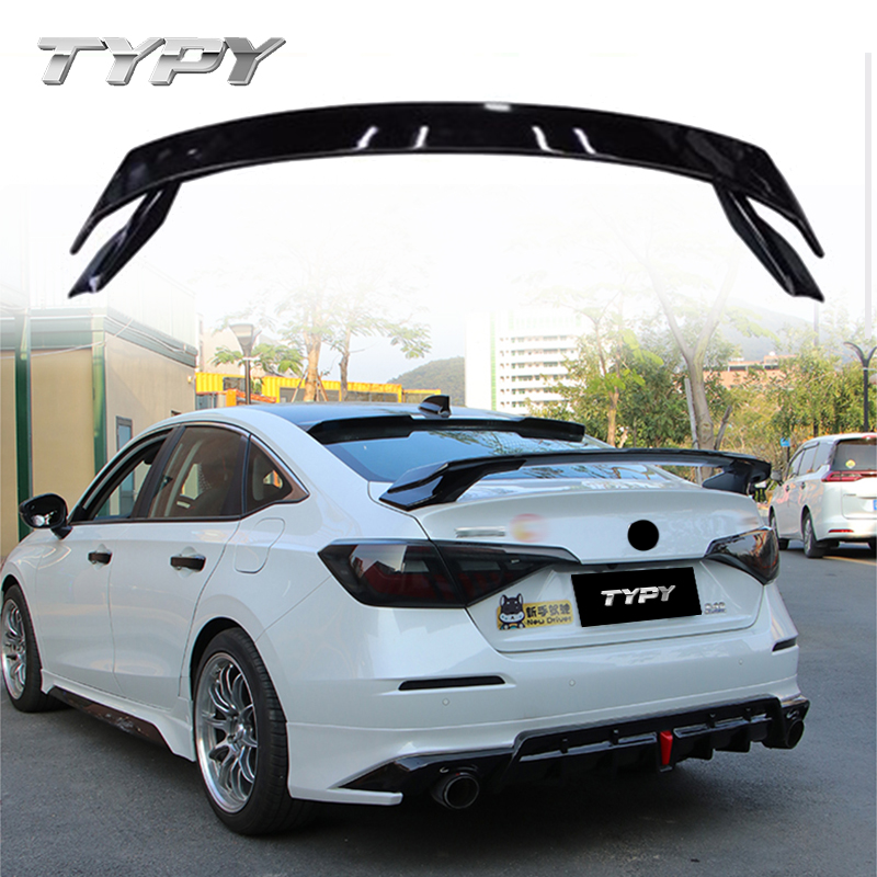 Car Trunk Spoiler Rear Trunk Wing Spoiler Accessories For Honda Civic Sedan 11th Gen 2022