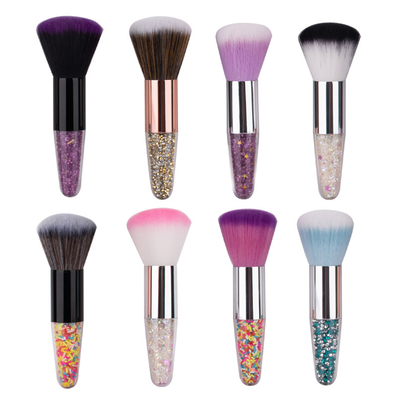 Wholesale New Style Candy Color Nail Art Tool Nail Duster Cleaning Soft Brush