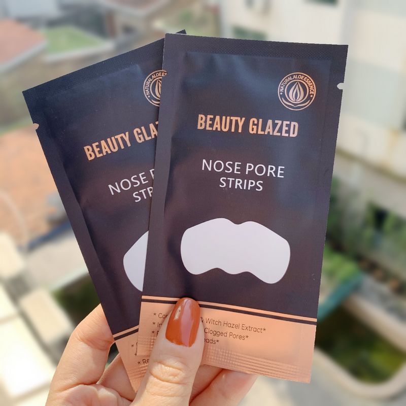 Beauty Glazed полоски от черных точек, маска для носа, удаление черных точек, удаление акне, прозрачные черные полоски для носа