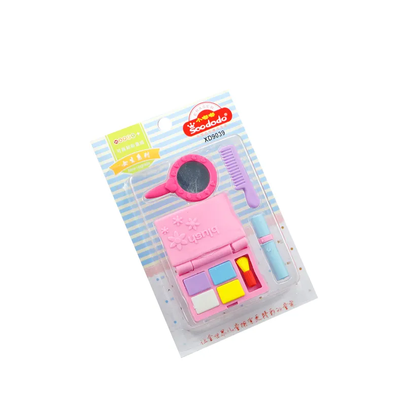 Soododo Back to School Soododo Stationery Set Girls Series Mirror Eraser for Kids Pencil Eraser Promotional Eraser Rubber CN;ZHE