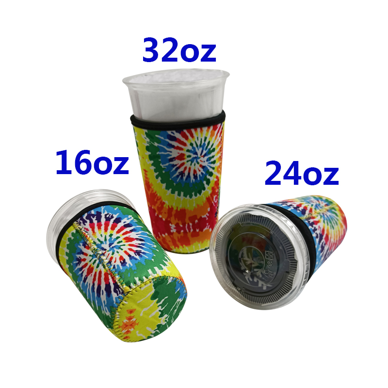 Custom insulated blank neoprene coffee cup cooler neoprene sublimation coffee sleeve neoprene iced coffee sleeve