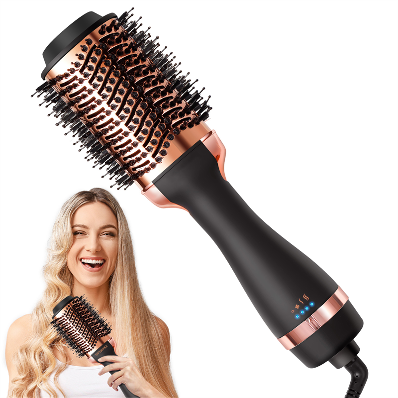 Multi-Functional Styling Combs Integrated Dry And Wet Hair Dryer For Lazy Fluffy Curly Hair And Hot Air Comb Comb Blow Dryer
