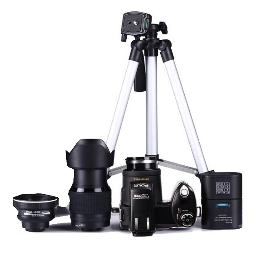 33MP HD D7300 Цифровая видеокамера широкоугольный объектив 24x оптический телескоп объектив