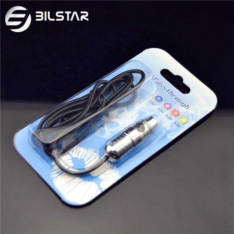 BILSTAR VV Passthrough Mini eGo USB зарядное устройство переменного напряжения для электронной сигареты eGo 510 испаритель электронной сигареты Атомайзер