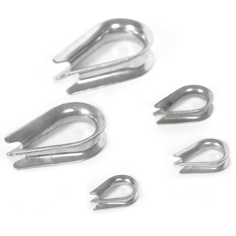Super hot selling stainless steel wire rope thimble for lifting rope
