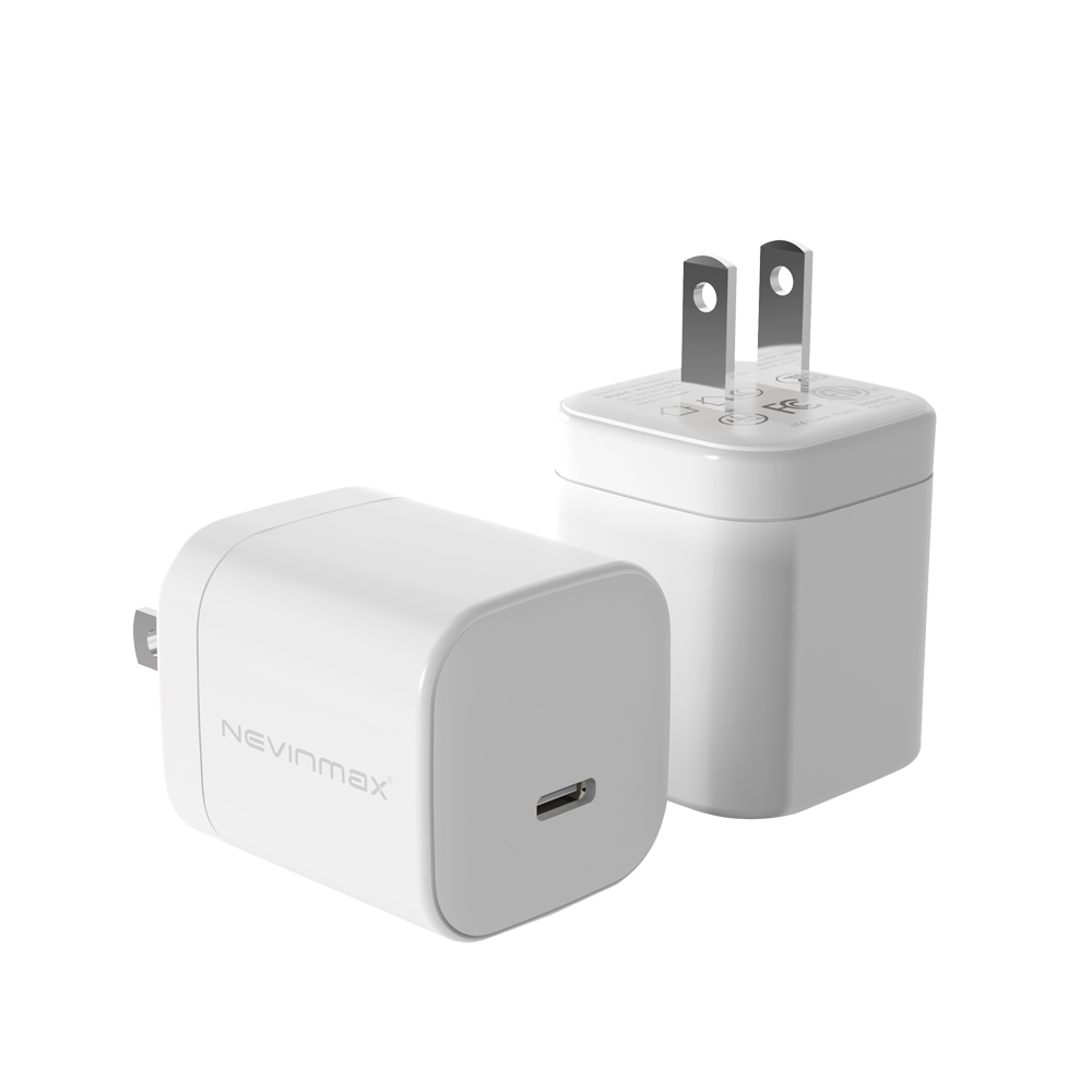 Настенный оригинальный Однопортовый адаптер для iPhone 12 Pro Max 20 Вт PD USB Fast Type C