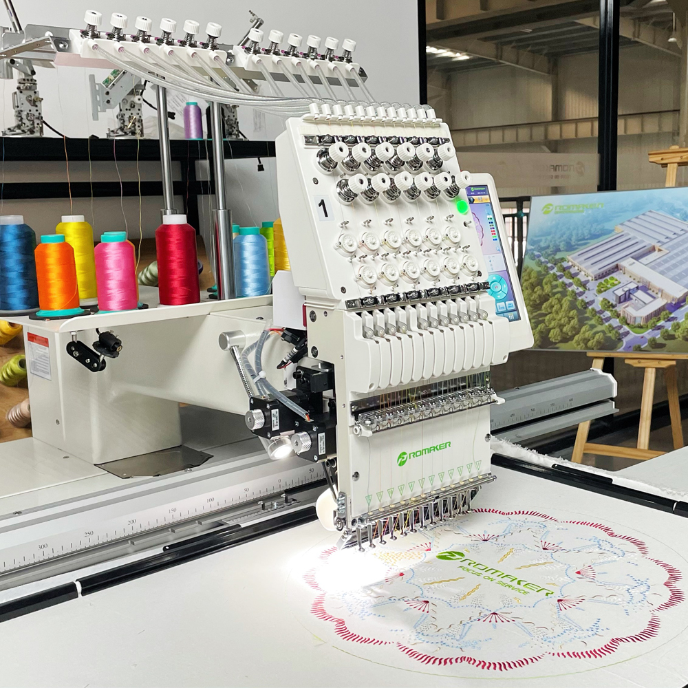 Tajima Type Single Head Hanging Head Series Embroidery Machine