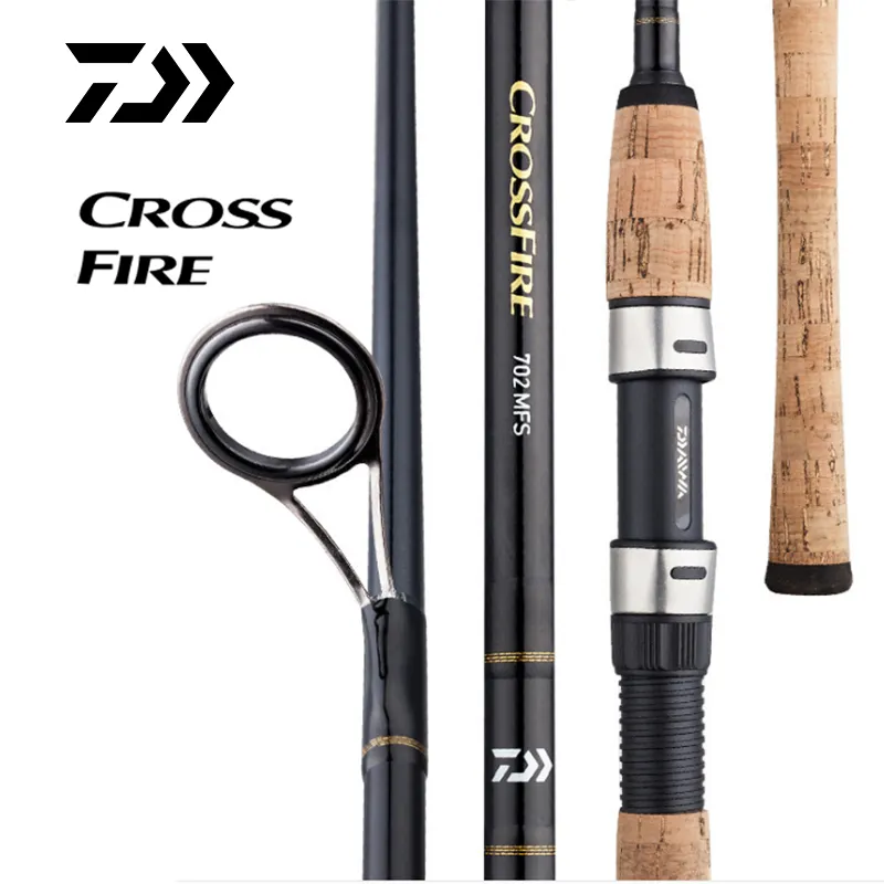 Daiwa 1.8m/1.98m/2.1m carbon fishing rod spinning rod Japan 2 sections fishing pole