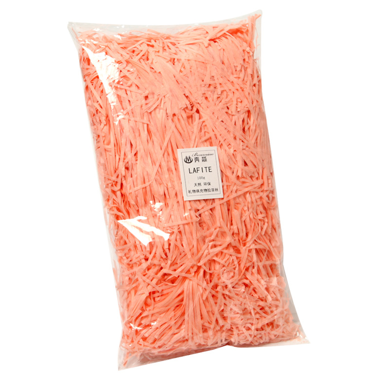 100g/Bag Paper crinkle cut shredded paper for chocolate box filler