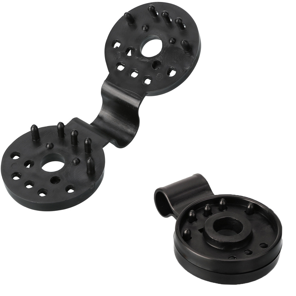 Agricultural Greenhouse Black Plastic Round Attachment Anti Bird Netting Fabric Accessoriesplastic Clip for Shade Net