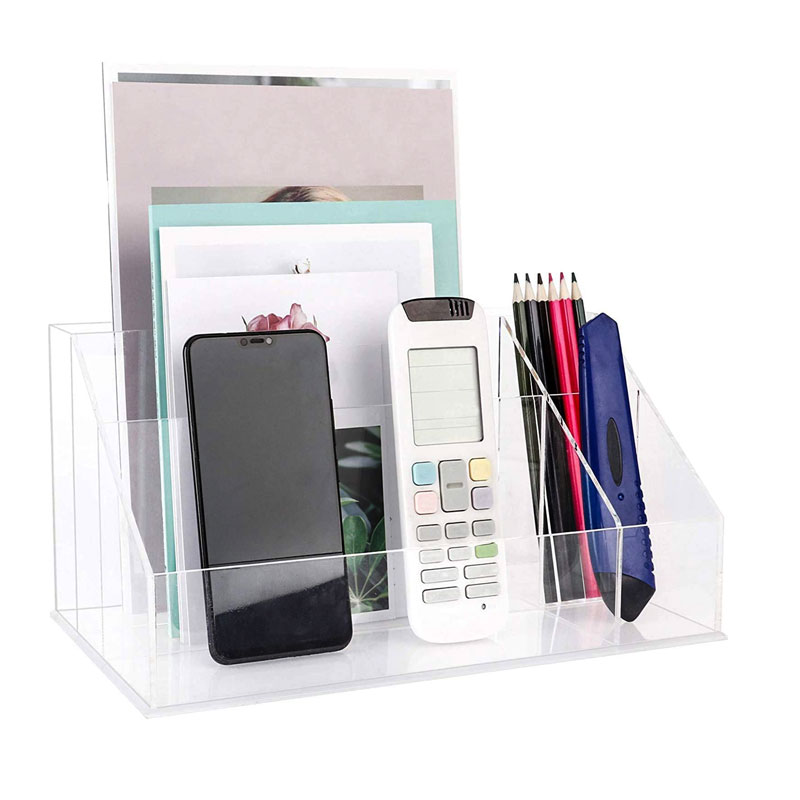 Super Quality Clear Acrylic Office Desk Organizer