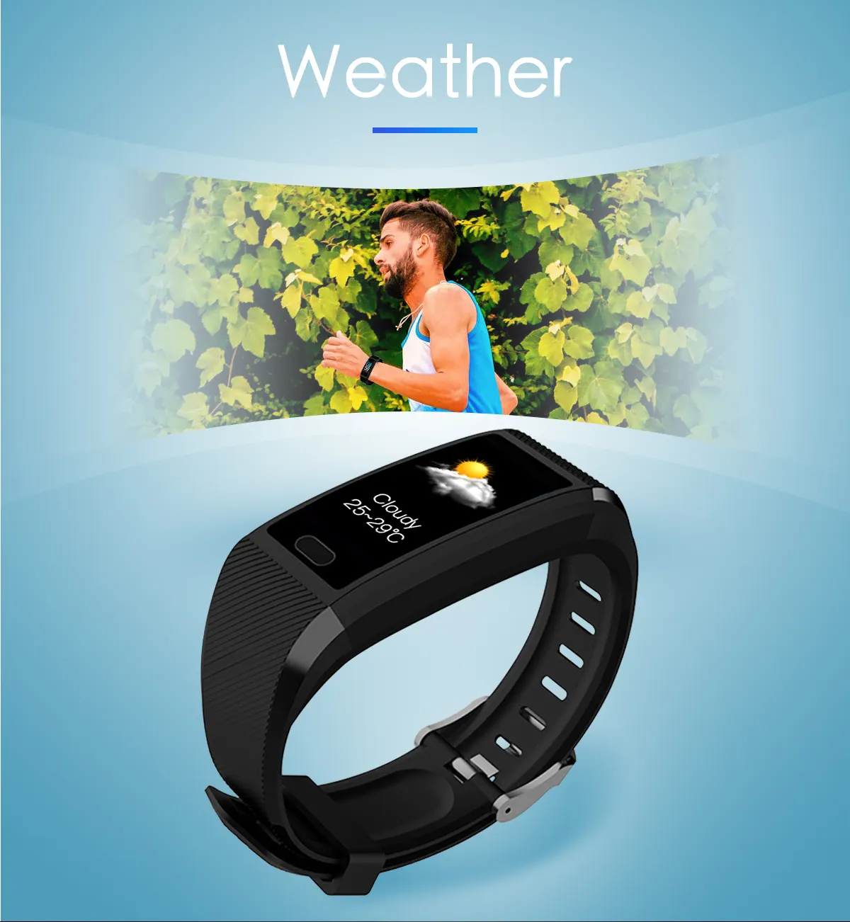LEMONDA Best New Smart Single Touch Temperature Detection Youth Health Smart Watch