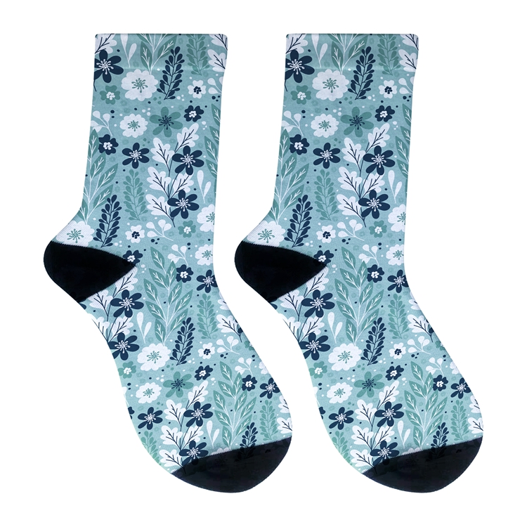 Wholesale hot sale fashion winter women sock logo socks women