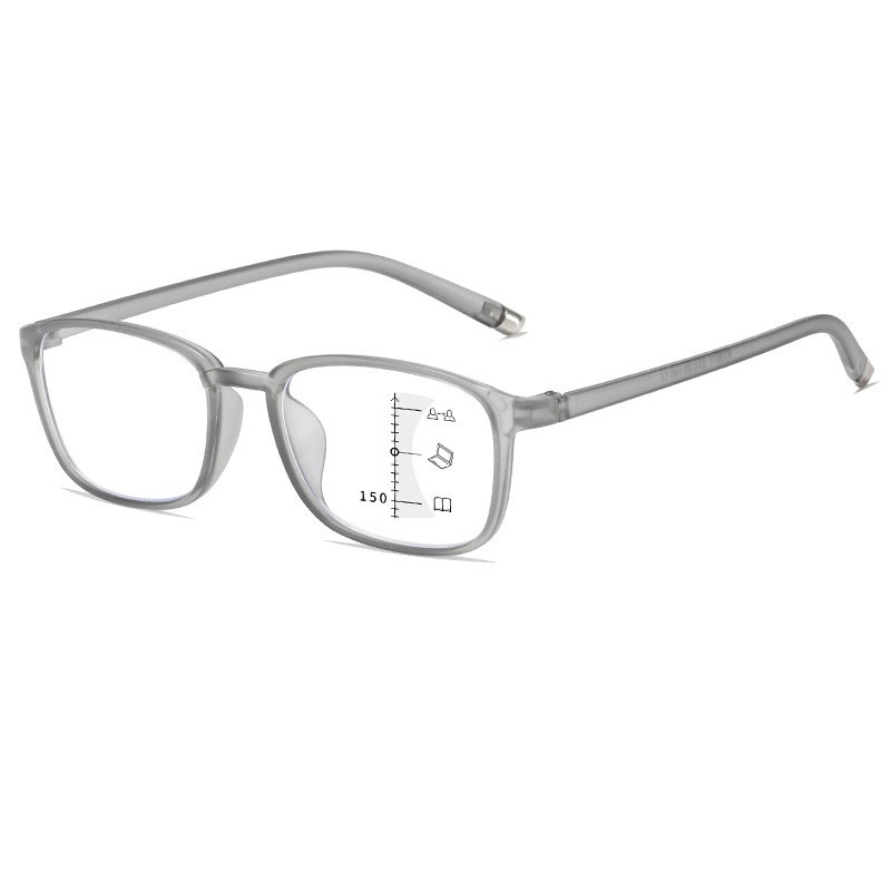 TR90 Frame Anti Blue Presbyopic Glasses Multifocal Glasses Bifocal Reading Glasses