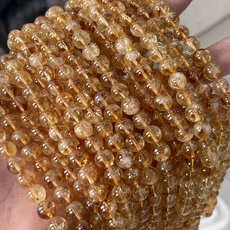 Wholesale Natural Gemstone Stone Beads Loose Natural 4mm 6mm 8mm 10mm necklace Jewelry Making Crystal Beads For Jewelry Making