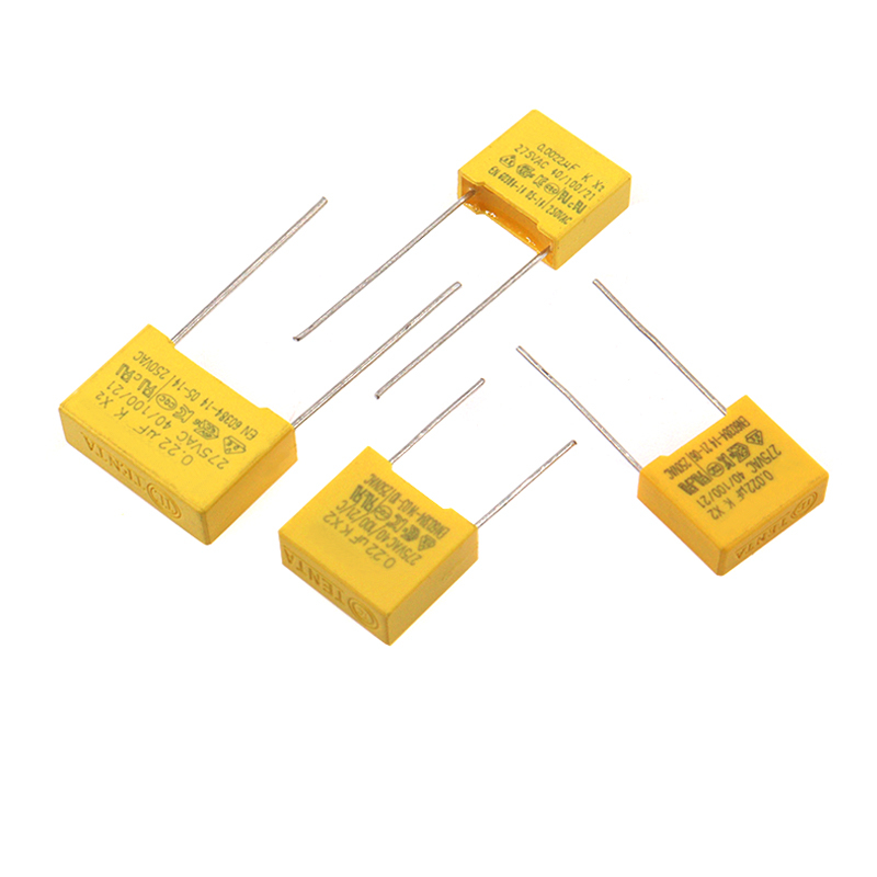 Пленочный конденсатор X2 0,001 мкФ 275V102K, 10 мм, защитные конденсаторы 102 1nF MPX/MKP, полипропиленовый конденсатор