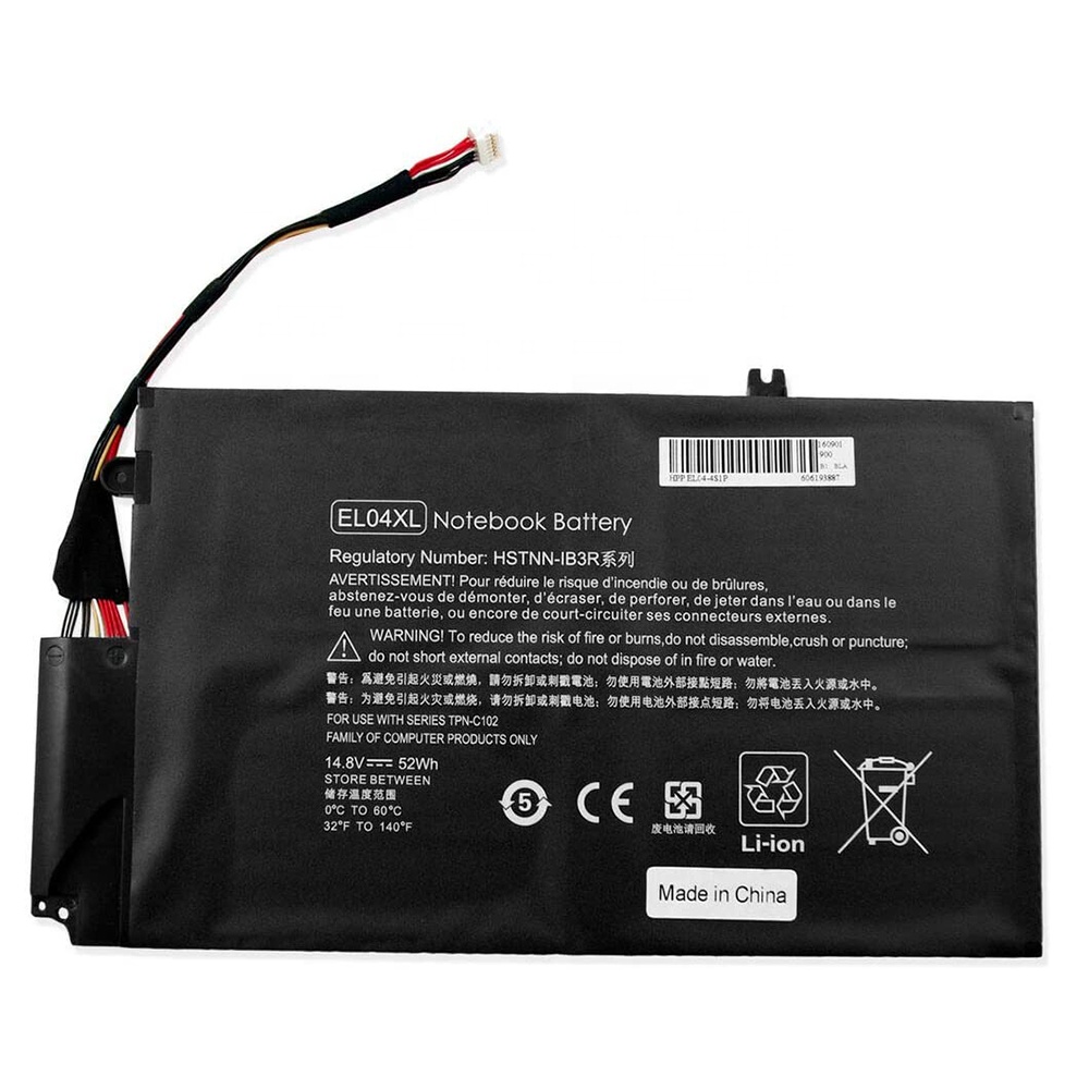 BK-Dbest EL04XL аккумулятор для ноутбука HP ENVY TouchSmart 4-1000 HSTNN-IB3R 681879-1C1 ноутбук батарея