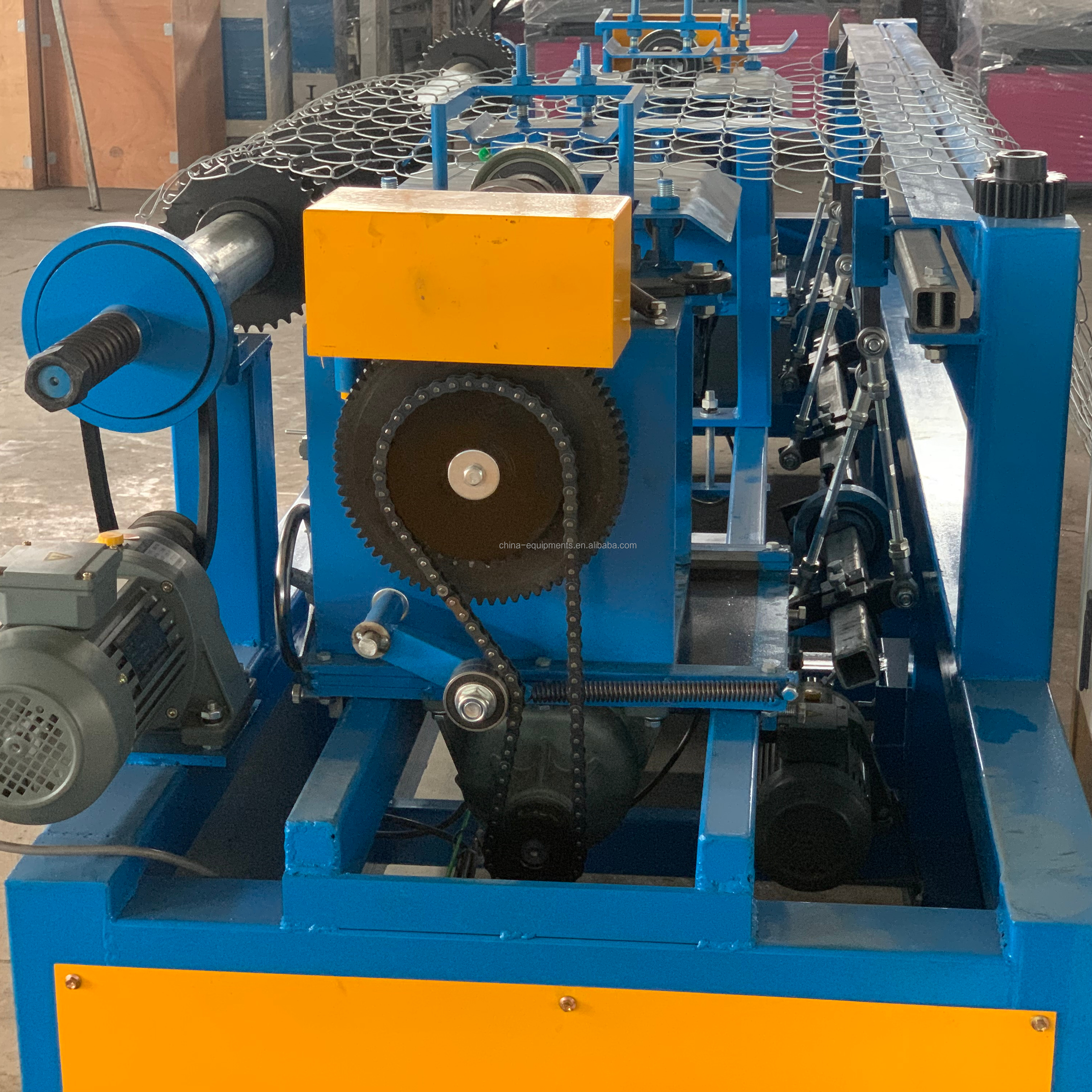 Automatic High Quality Chain Link Fencing Wie Mesh Fence Machine with Best Price