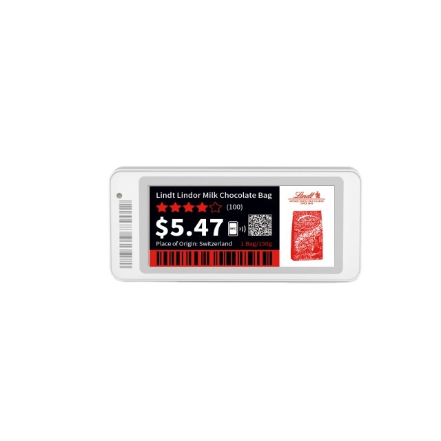 Minew BLE 5,0 2,9 дюймов этикетки Эл дисплей eink Беспроводной Электронный Ценник