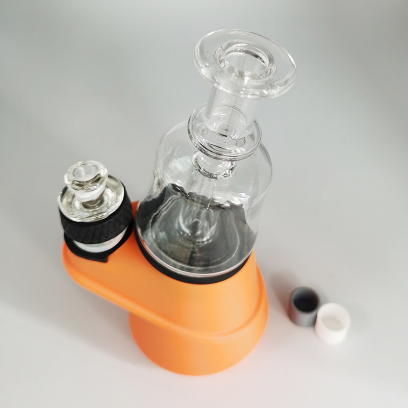 Электронная сигарета портативный концентрат Dab Rig 2600 мАч встроенный аккумулятор стеклянная трубка восковой концентрат SOC испаритель