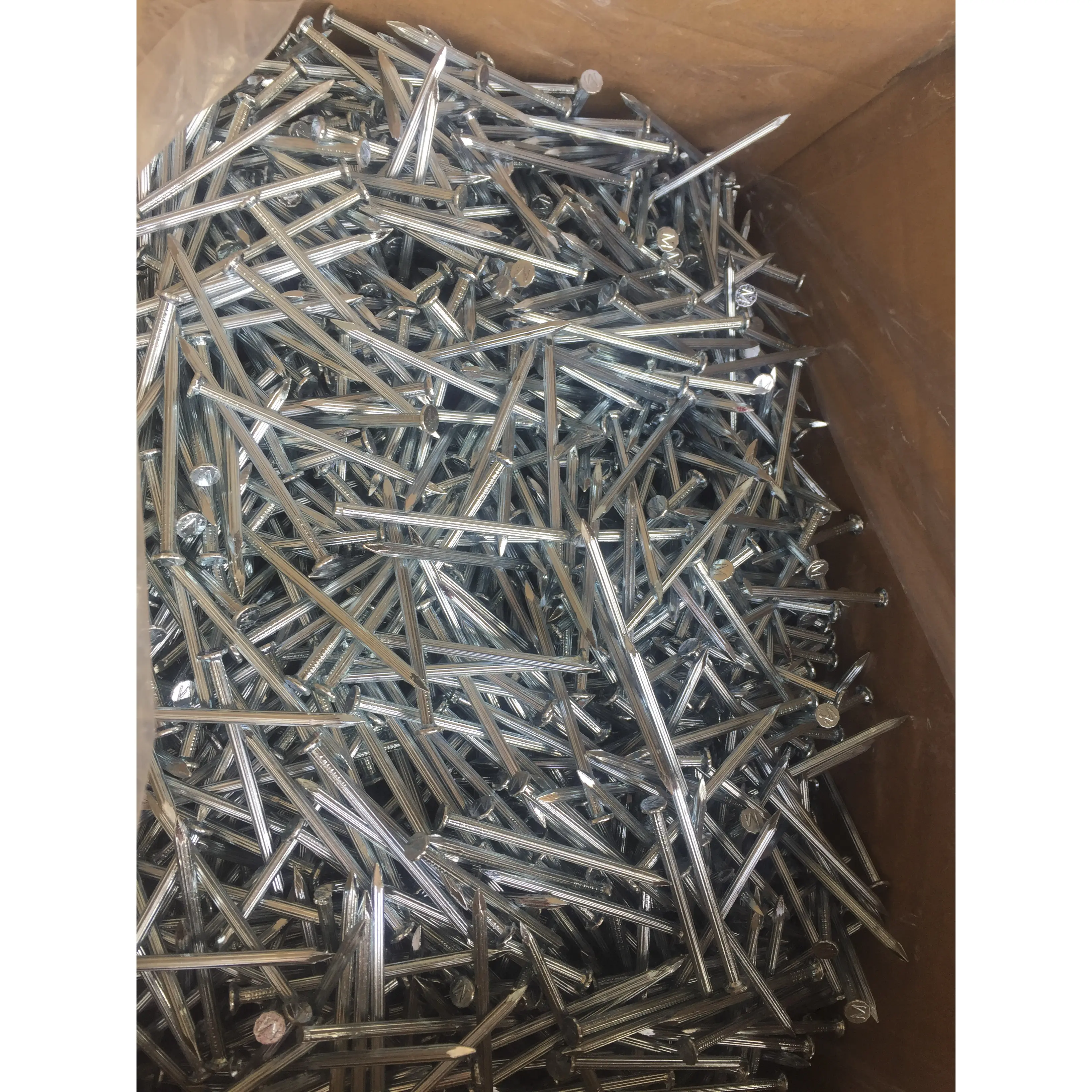 China cheap strong wire nails 3" 4" inch concrete iron nails hardened galvanized steel concrete nails price for construction