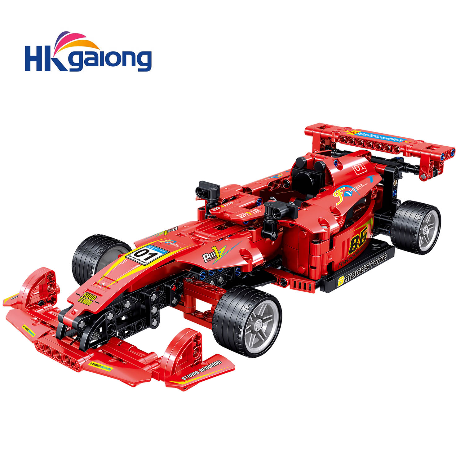 F1 разработка модели автомобиля обучающая игрушка-конструктор для детей QL0470