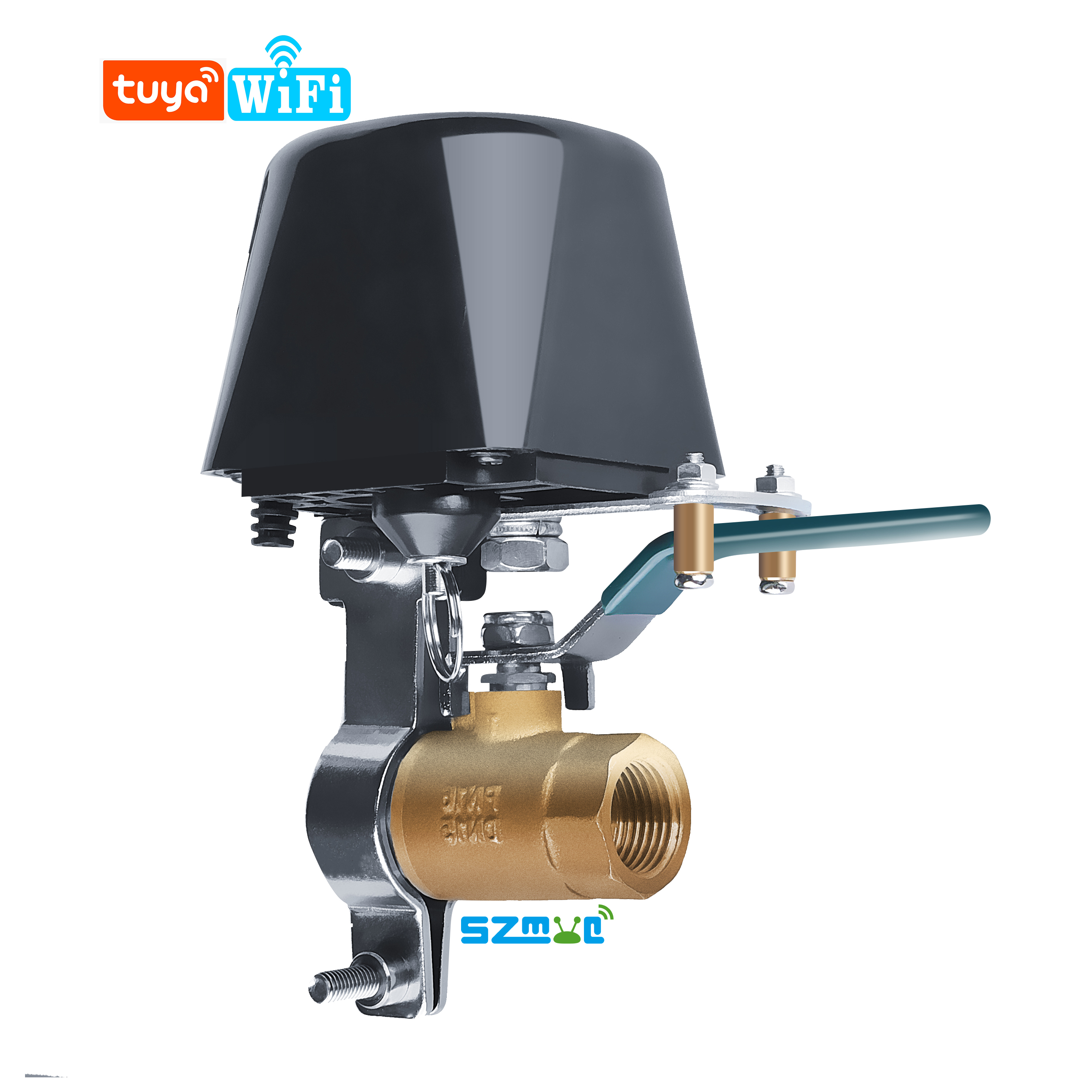 Smart Home Smart Life Gas Valve Automatic Electronic Gas Appliance Isolation Shut-Off Valves Tuya Smart Valve Controller