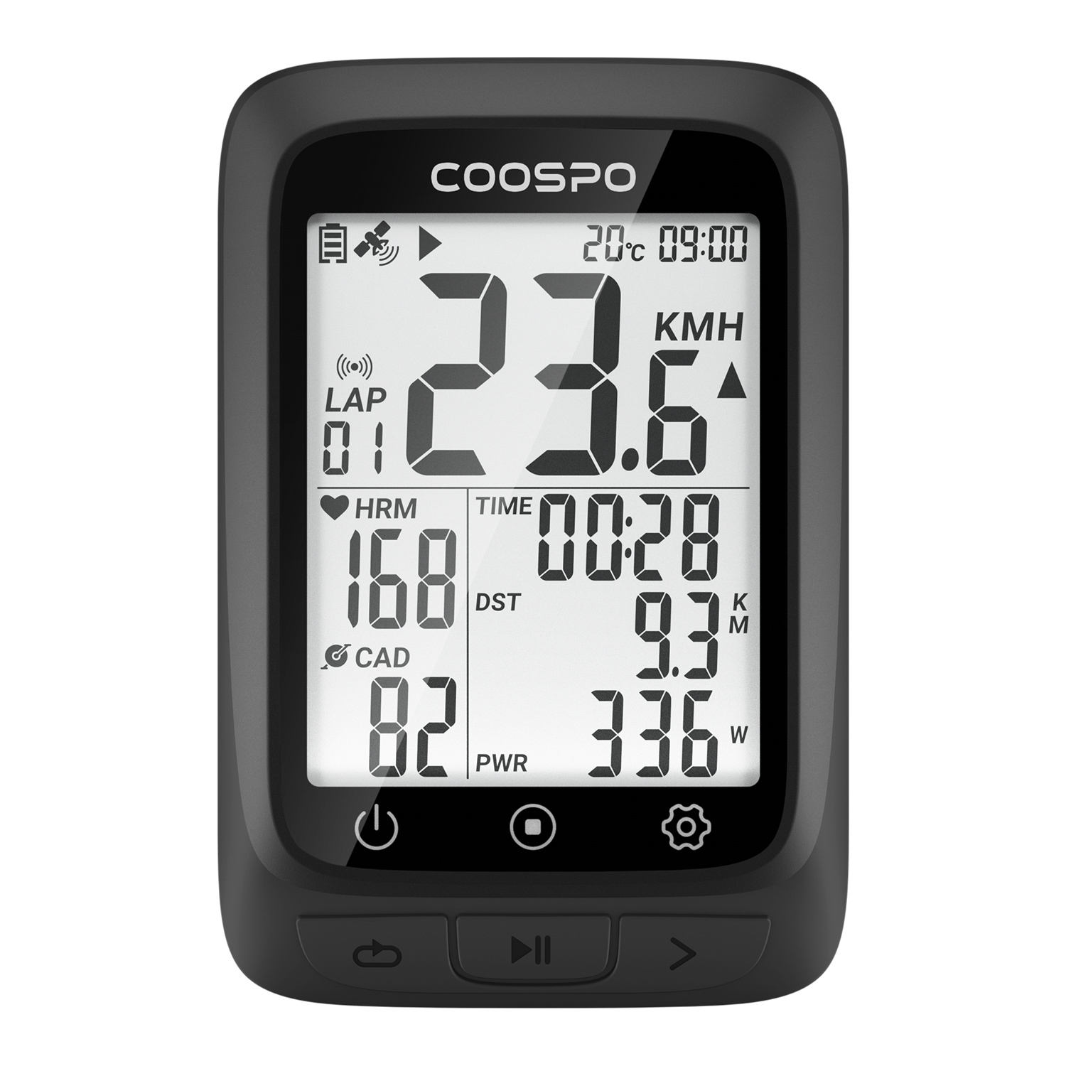 COOSPO BC107 велосипедные компьютеры ANT + BLE GPS Беспроводные спидометры для велосипедов