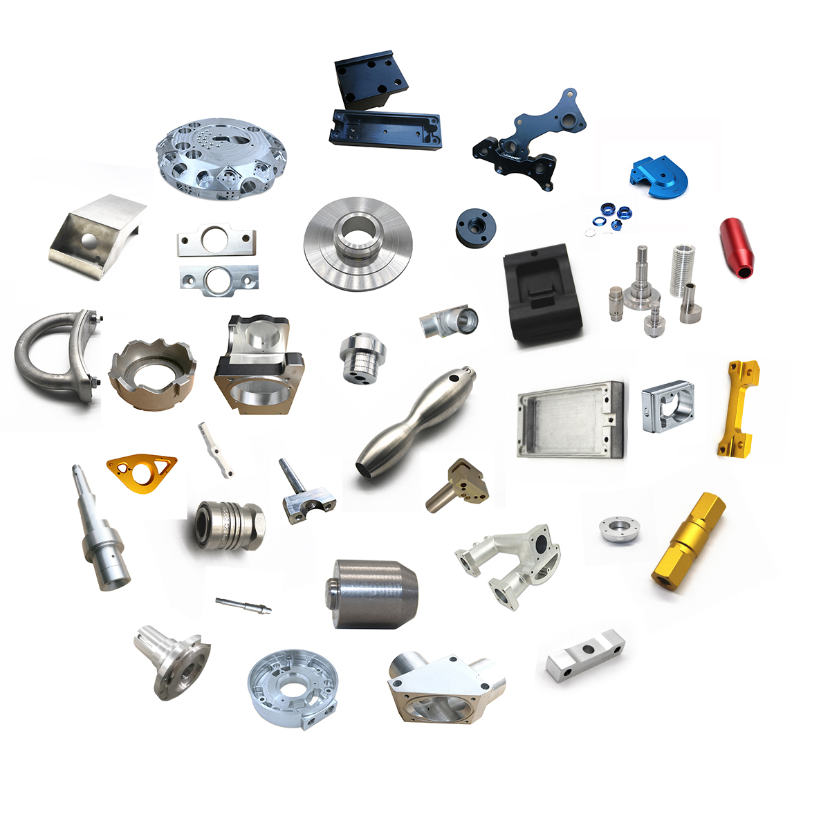 OEM Factory ISO 9001 Direct Fast Prototype Custom Metal CNC Milling Service CNC Turning steel aluminum copper machined parts