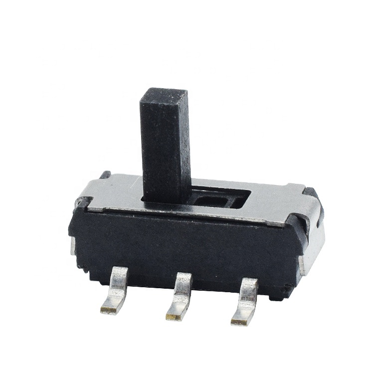 MST22D18 SMT 6-контактный переключатель 2P2T, боковые переключатели слайдов