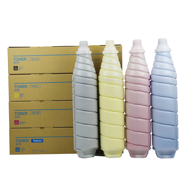 Цветной тонер-картридж TN622 Konica Minolta TN622 для Bizhub PRESS C1085 1100 6085 6110